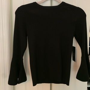 NWT Lulu’s ruffle sleeve sweater